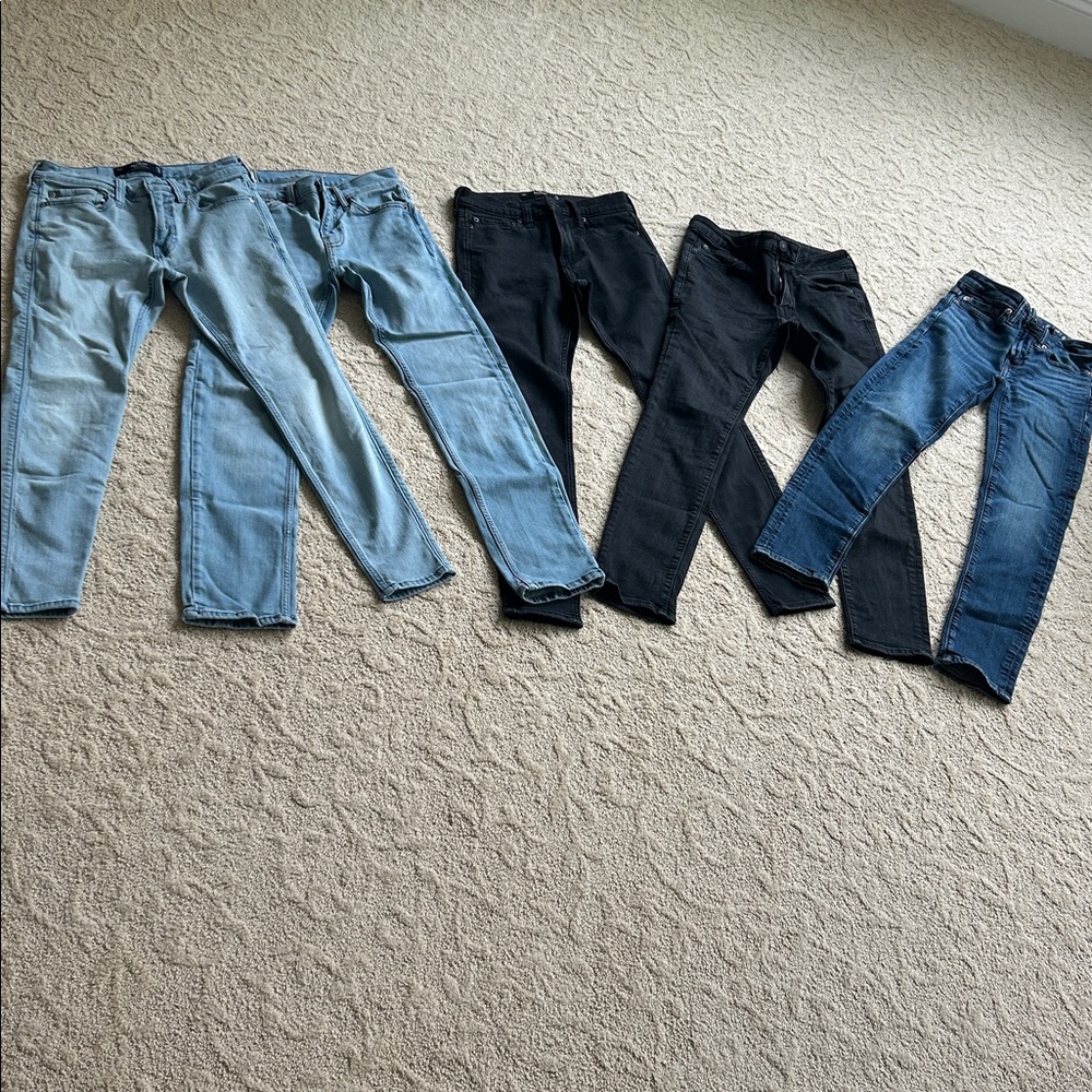 Five Pairs of Jeans